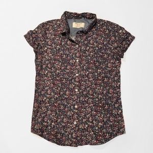 EUC MARINE LAYER Short Sleeve Floral Button Down